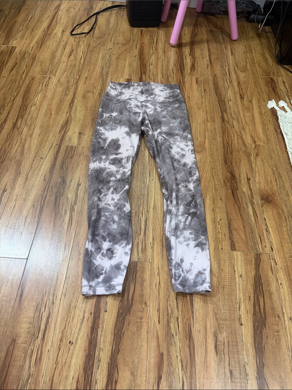 lululemon athletica Women Gray Tie-Dye Skinny Jeans